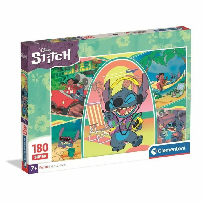 Clementoni Puzzle Super Stitch Disney 180 piezas Clementoni Puzzle Super Stitch Disney 180 piezas