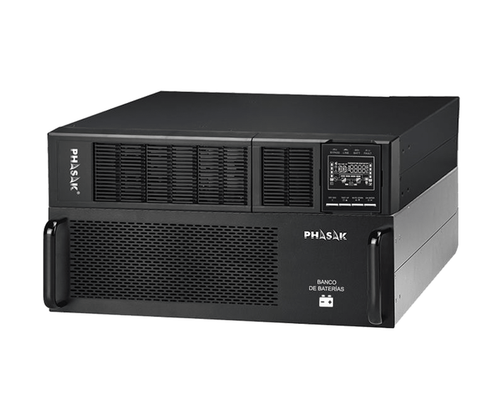 Phasak SAI UPS 10000VA On-Line Doble Conversión Rack Pro PH 9301 Phasak SAI UPS 10000VA On-Line Doble Conversión Rack Pro PH 9301