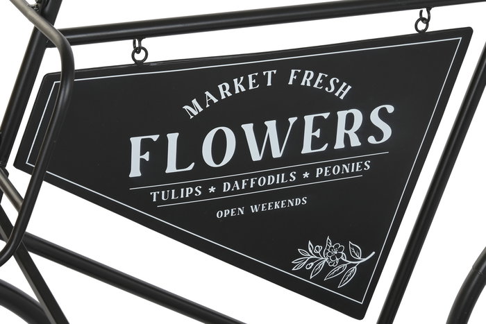 DKD Home Decor Expositor Terraza Y Jardin Negro Marron 62 x 83 x 131 cm