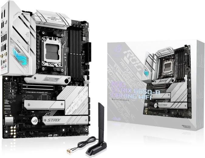 ASUS ROG STRIX B650-A GAMING WIFI AMD B650 ATX DDR5 Black/Silver