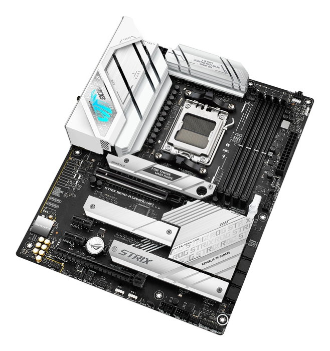 ASUS ROG STRIX B650-A GAMING WIFI Black, Silver ASUS ROG STRIX B650-A GAMING WIFI Black, Silver