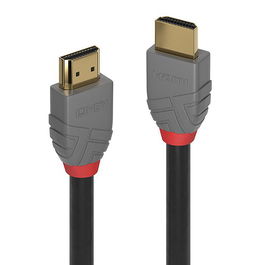 Lindy Anthra Line 5m High Speed HDMI Cable, HDMI 2.0, Soporte 4K@60Hz UHD, Conectores Chapados en Oro