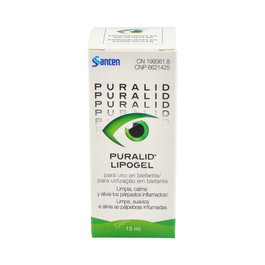 SANTEN Puralid Lipogel Frasco 15 Ml