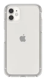 OtterBox Symmetry Clear Series Funda para Apple iPhone 11, Transparente, Plata
