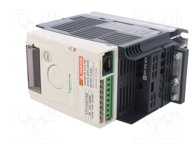 SCHNEIDER ELECTRIC ATV12H037M2 Altivar 12, Inversor de 0,37kW, 3x230VAC SCHNEIDER ELECTRIC ATV12H037M2 Altivar 12, Inversor de 0,37kW, 3x230VAC