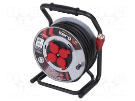 KERG Prolongador de alimentación H05RR-F 3G1,5mm2 50m