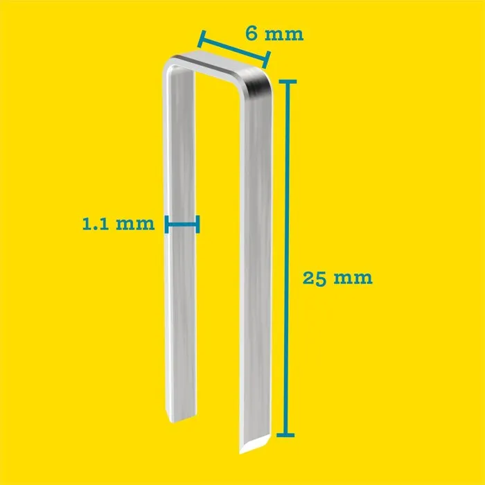Rapid Grapas estrechas nº 606/25 mm - 40303095