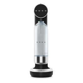 Smeg SKC01BLM Sodamaker Collezione Aesthetic Schwarz Negro Plástico Giratorio