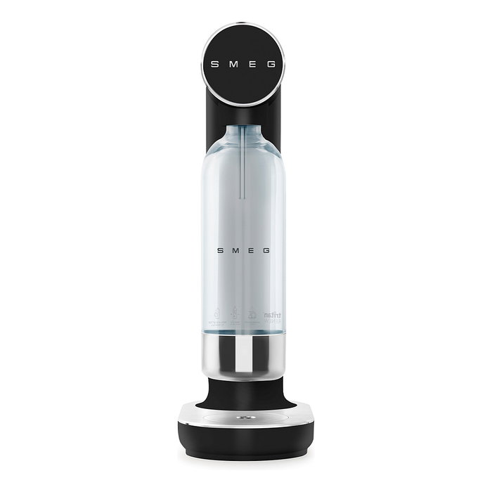 Smeg SKC01BLM Sodamaker Collezione Aesthetic Schwarz Negro Plástico Giratorio Smeg SKC01BLM Sodamaker Collezione Aesthetic Schwarz Negro Plástico Giratorio
