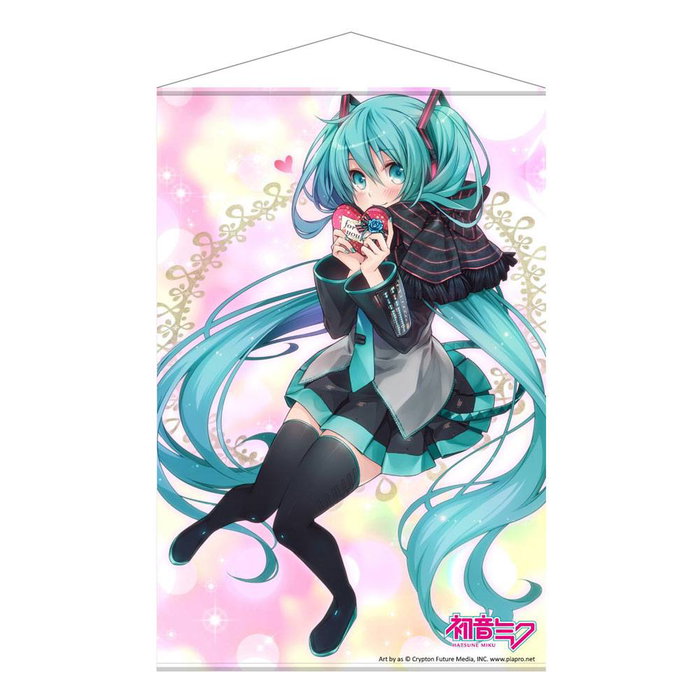 Vocaloid Póster Tela Miku Hatsune #6 60 x 90 cm Vocaloid Póster Tela Miku Hatsune #6 60 x 90 cm