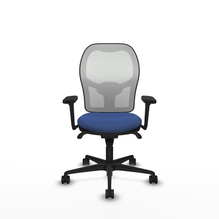 PIQUERAS Y CRESPO Silla de oficina Jorquera Azul Marino y Blanco PIQUERAS Y CRESPO Silla de oficina Jorquera Azul Marino y Blanco