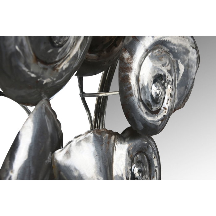 DKD Home Decor Espejo Metal Nautilus Plateado 90x10x80 DKD Home Decor Espejo Metal Nautilus Plateado 90x10x80