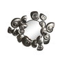 DKD Home Decor Espejo Metal Nautilus Plateado 90x10x80