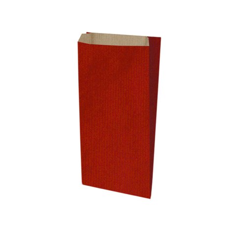 Sobre Para Regalo Tv 21X38+7 Cm. Kraft Rojo Paquete De 25 Sobre Para Regalo Tv 21X38+7 Cm. Kraft Rojo Paquete De 25