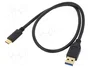 DeLOCK Cable USB tipo A a USB tipo C 0,5 m 10 Gbps