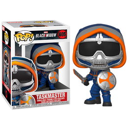 Funko Pop Marvel: Viuda Negra - Taskmaster Figura de Vinilo de 9 cm con Caja Original