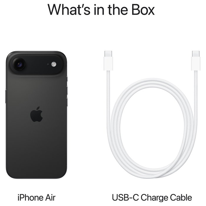 Apple iPhone Air 256GB Negro Espacial