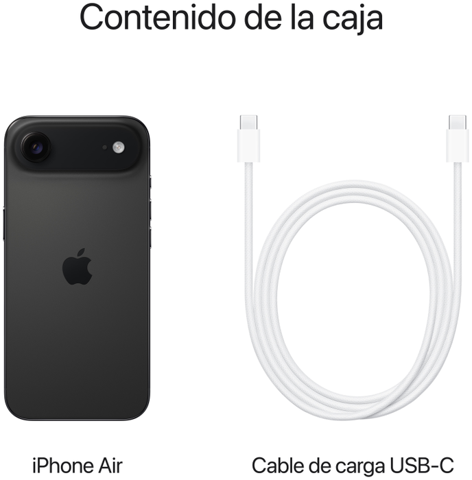 Apple iPhone Air 256GB Negro Espacial