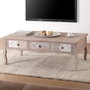 Mesa de Centro Versa Lyra Madera de Paulonia Madera MDF 60 x 41 x 110 cm
