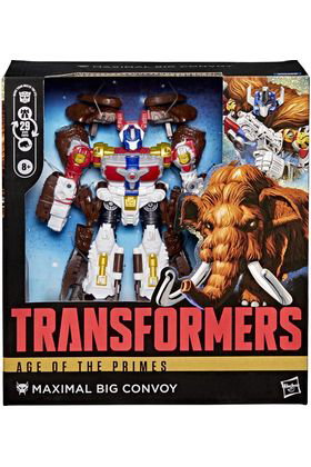 Hasbro Transformers Maximal Big Convoy Leader Class Age of the Primes