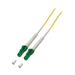 EFB Elektronik Patchkabel LC/APC-LC/APC OS2 G657A2 10m Amarillo