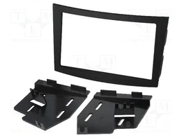 METRA Bastidor de montaje de radio 2 DIN Negro para Subaru
