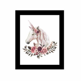 Wallity SCT-111 Cuadro Decorativo Enmarcado en MDF 23.5 x 28.5 cm