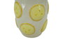 DKD Home Decor Jarrón de Gres Limones Relieve Amarillo