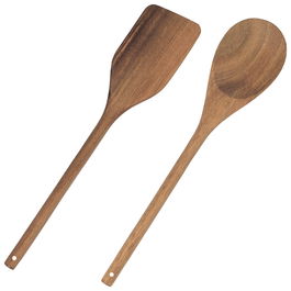 Home Deco Factory Cuchara Y Espátula Acacia Colección Cocooning