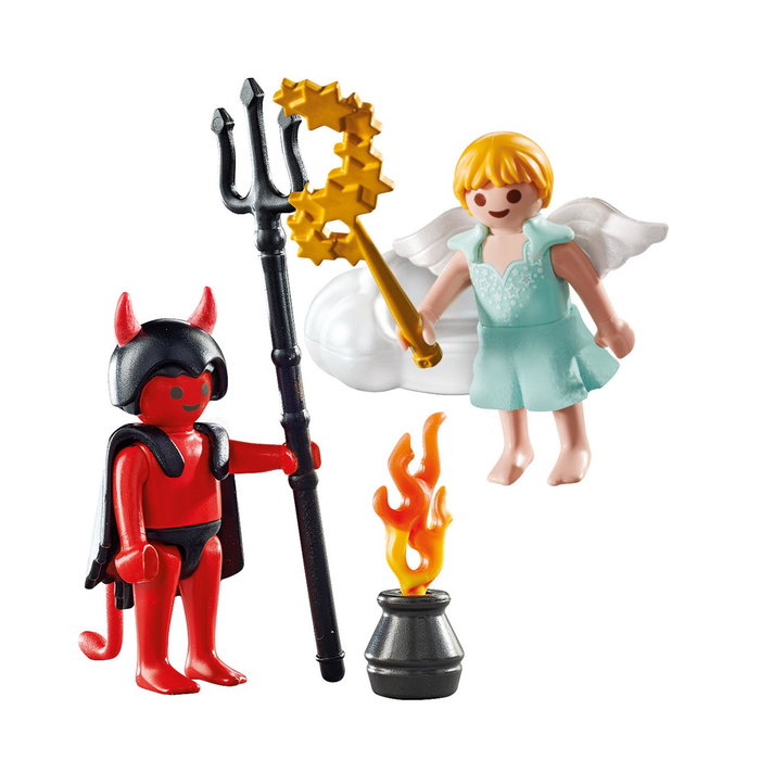 Playmobil Ángel Y Diablo Especial Plus 71170, Juguete de Construcción para Niños +4 Años