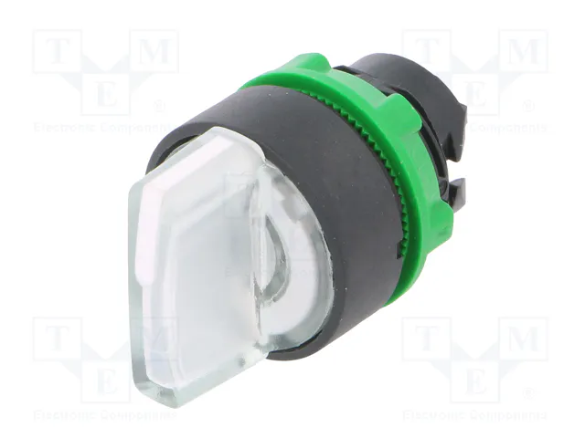 SCHNEIDER ELECTRIC Interruptor rotativo Harmony XB5 Blanco con LED