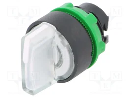SCHNEIDER ELECTRIC Interruptor rotativo Harmony XB5 Blanco con LED