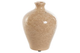 DKD Home Decor Jarrón de Cerámica Vidriada Coral 19,5x19,5x26 cm