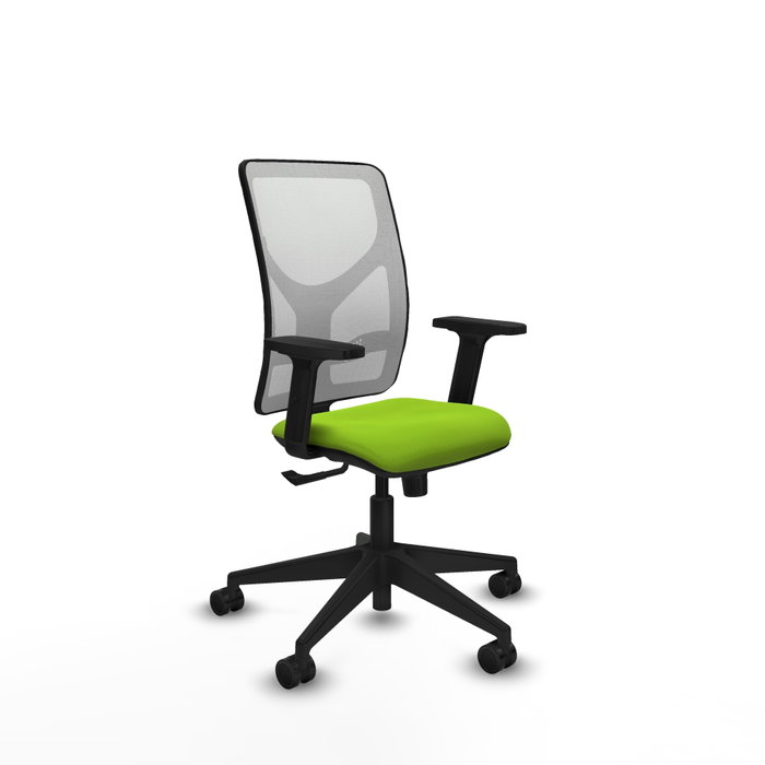PIQUERAS Y CRESPO Silla de oficina Motilla con mecanismo Sincro, Pistacho y Blanco PIQUERAS Y CRESPO Silla de oficina Motilla con mecanismo Sincro, Pistacho y Blanco