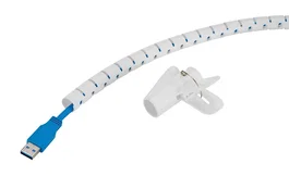 Organizador neomounts ads06-140wh para cables para 1-3 cables - universal