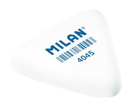 Goma De Borrar Milan Miga De Pan Triangular 4045 Pequeña Bote De 45