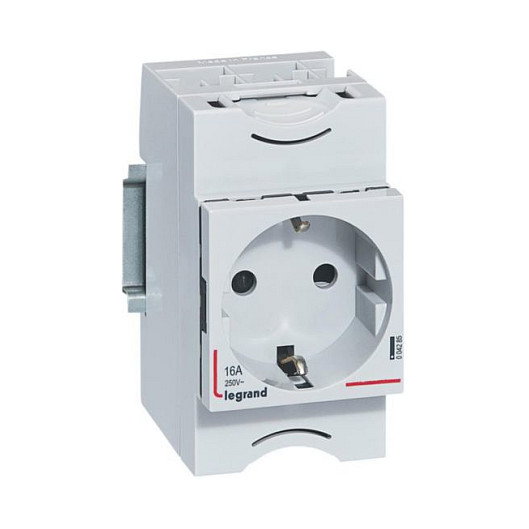 Legrand 004285 Toma de corriente de distribución 2p+E con protección Legrand 004285 Toma de corriente de distribución 2p+E con protección
