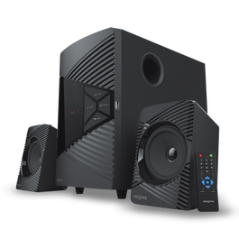 CREATIVE LABS 51MF0485AA001 Altavoces 2.1 Bluetooth Negro con Mando a Distancia