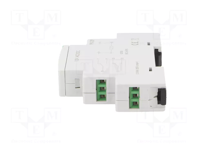 F&F Relé de instalación monoestable SPDT 12VAC/12VDC