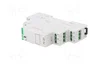 F&F Relé de instalación monoestable SPDT 12VAC/12VDC
