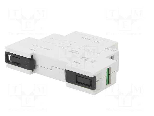 F&F Relé de instalación monoestable SPDT 12VAC/12VDC