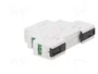 F&F Relé de instalación monoestable SPDT 12VAC/12VDC