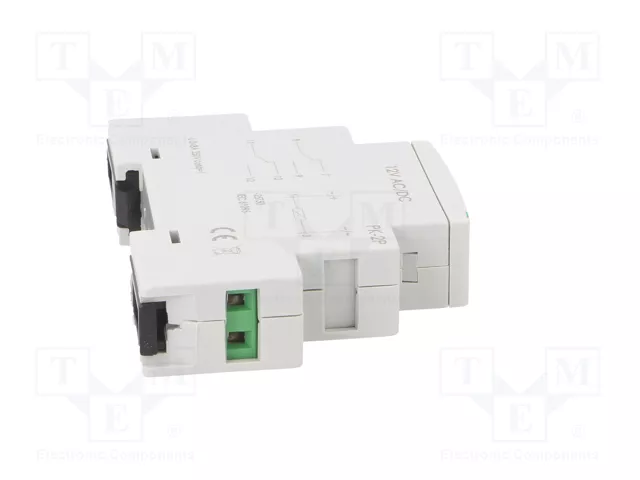 F&F Relé de instalación monoestable SPDT 12VAC/12VDC