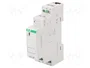 F&F Relé de instalación monoestable SPDT 12VAC/12VDC