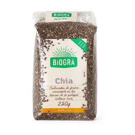 Biográ Semillas de Chía Bio 250g - Ricas en Vitaminas y Minerales