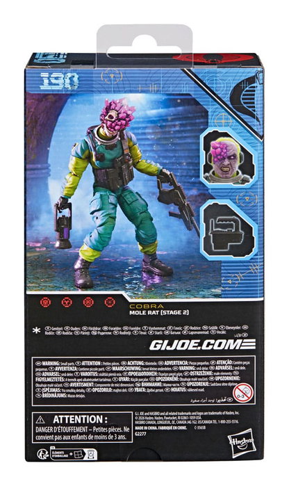 G.I. Joe Classified Series Figura Mole Rat (Stage 2) 15 cm