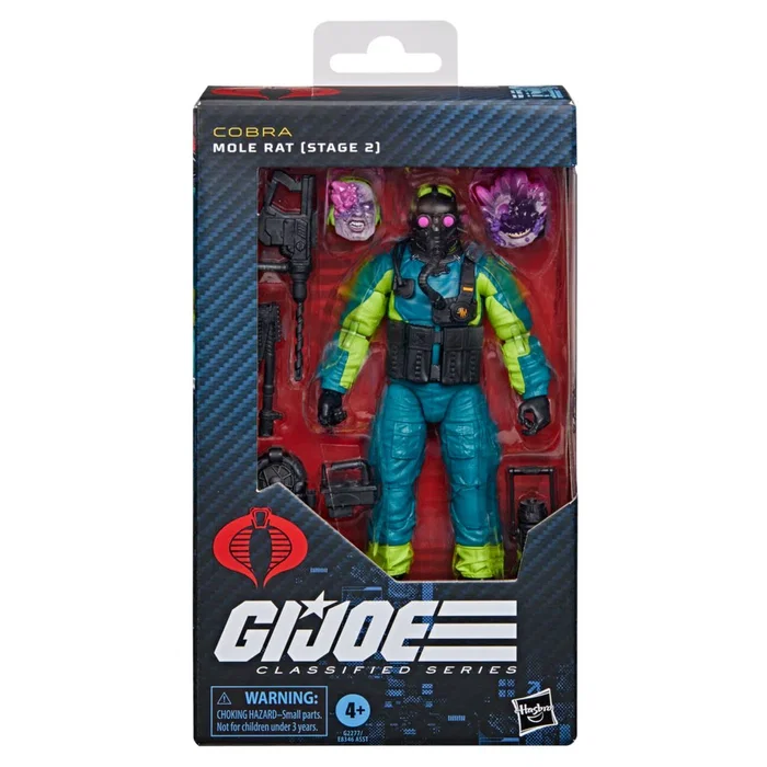 Hasbro G.I. Joe Classified Series Mole Rat (Stage 2) Figura de Acción 15 cm
