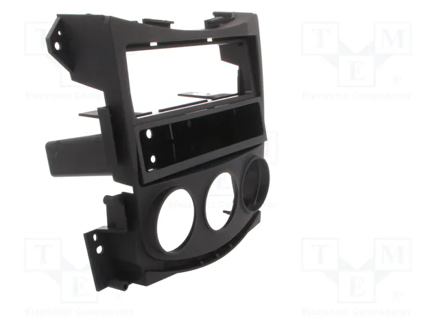 METRA Bastidor de montaje de radio para Nissan 1 DIN, negro mate METRA Bastidor de montaje de radio para Nissan 1 DIN, negro mate
