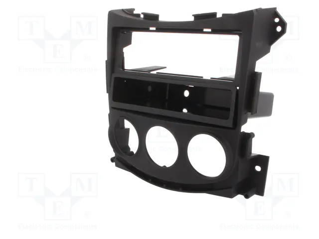 METRA Bastidor de montaje de radio para Nissan 1 DIN, negro mate METRA Bastidor de montaje de radio para Nissan 1 DIN, negro mate