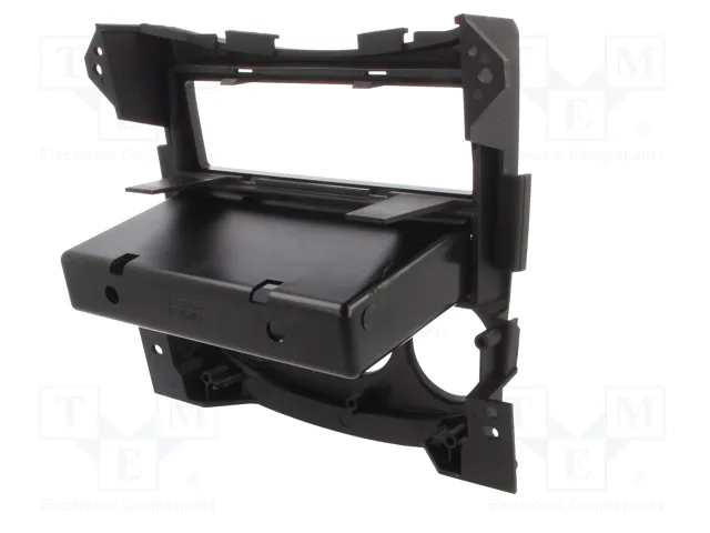 METRA Bastidor de montaje de radio para Nissan 1 DIN, negro mate METRA Bastidor de montaje de radio para Nissan 1 DIN, negro mate